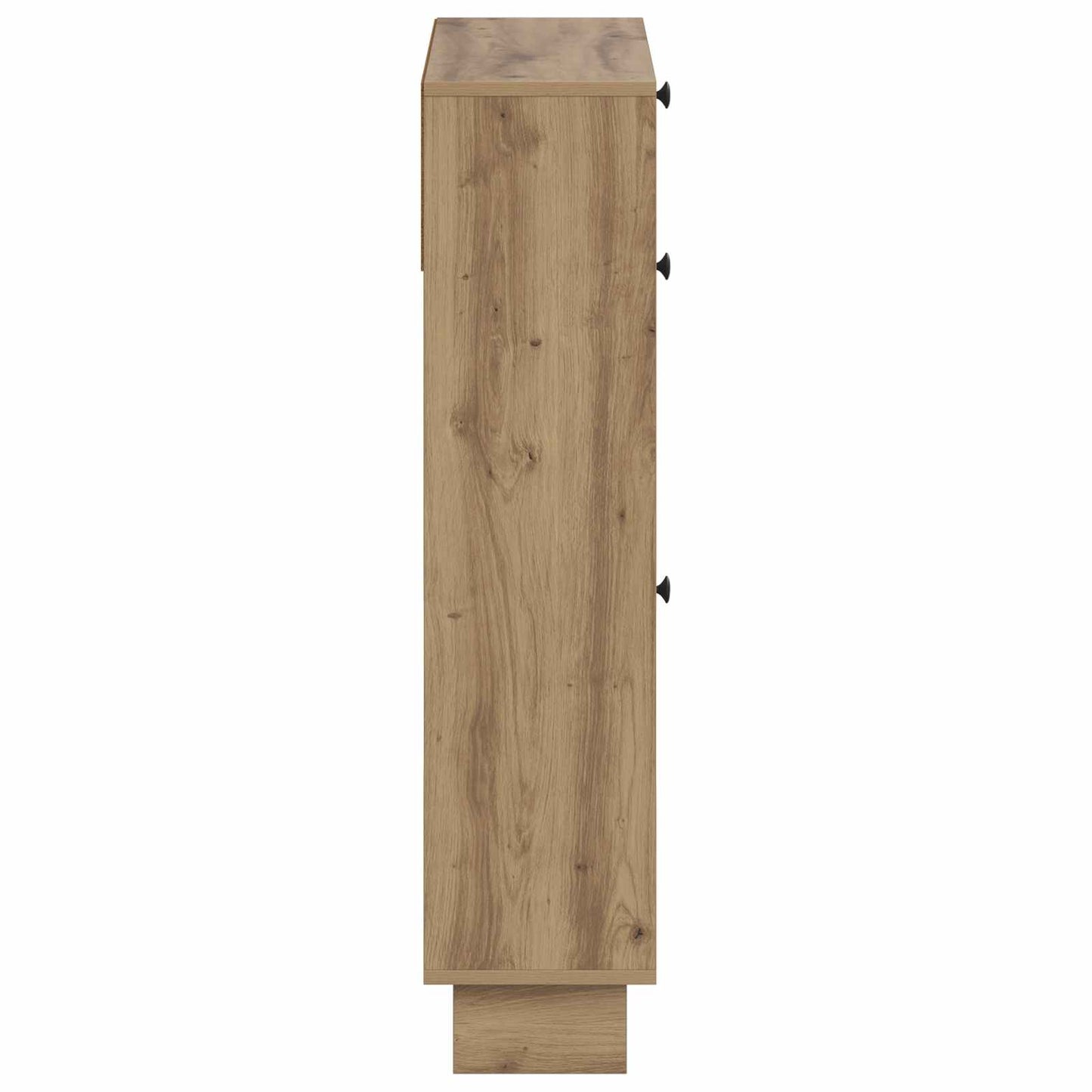 Sko Skap EDE 78 x 24 x 103 cm Konstruert tre Artisan eik