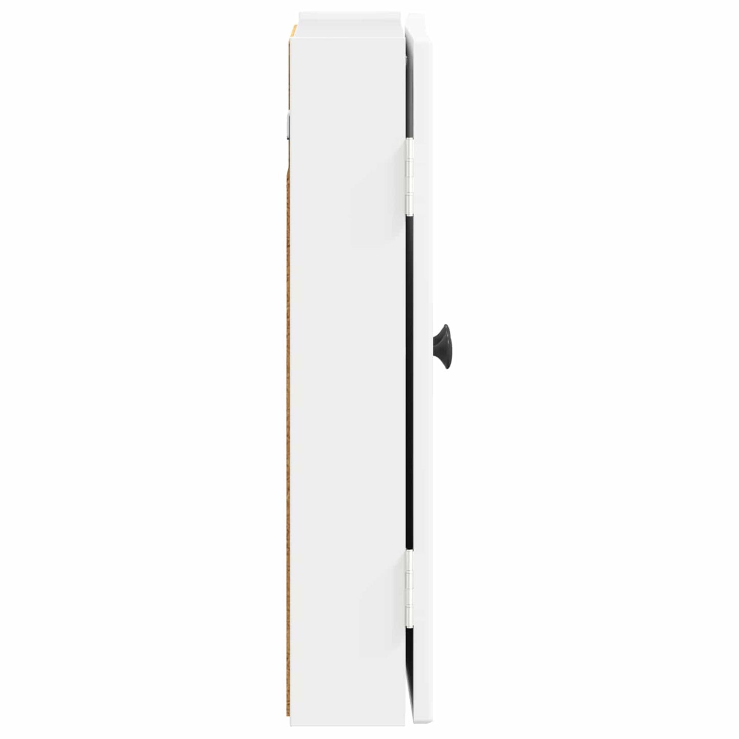 Dartbrettskap EDE Høgglans hvit 52,5 x 10,5 x 53,5 cm