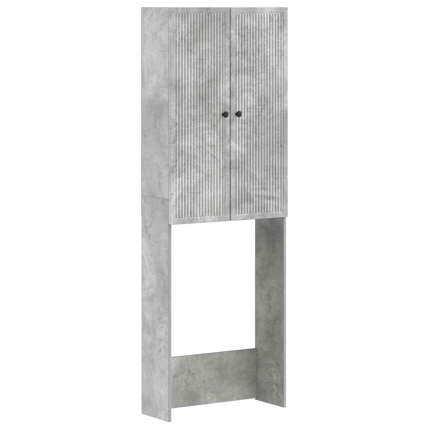 Toalett skap EDE Betonggrå 66 x 25,5 x 190 cm Konstruert tre