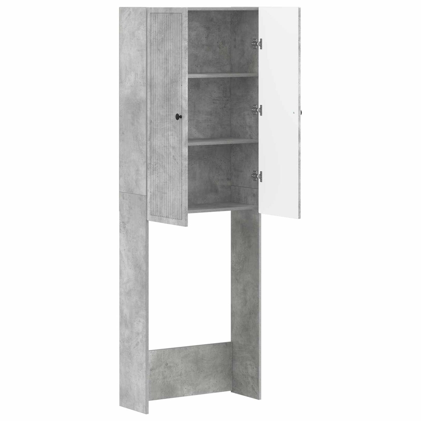 Toalett skap EDE Betonggrå 66 x 25,5 x 190 cm Konstruert tre