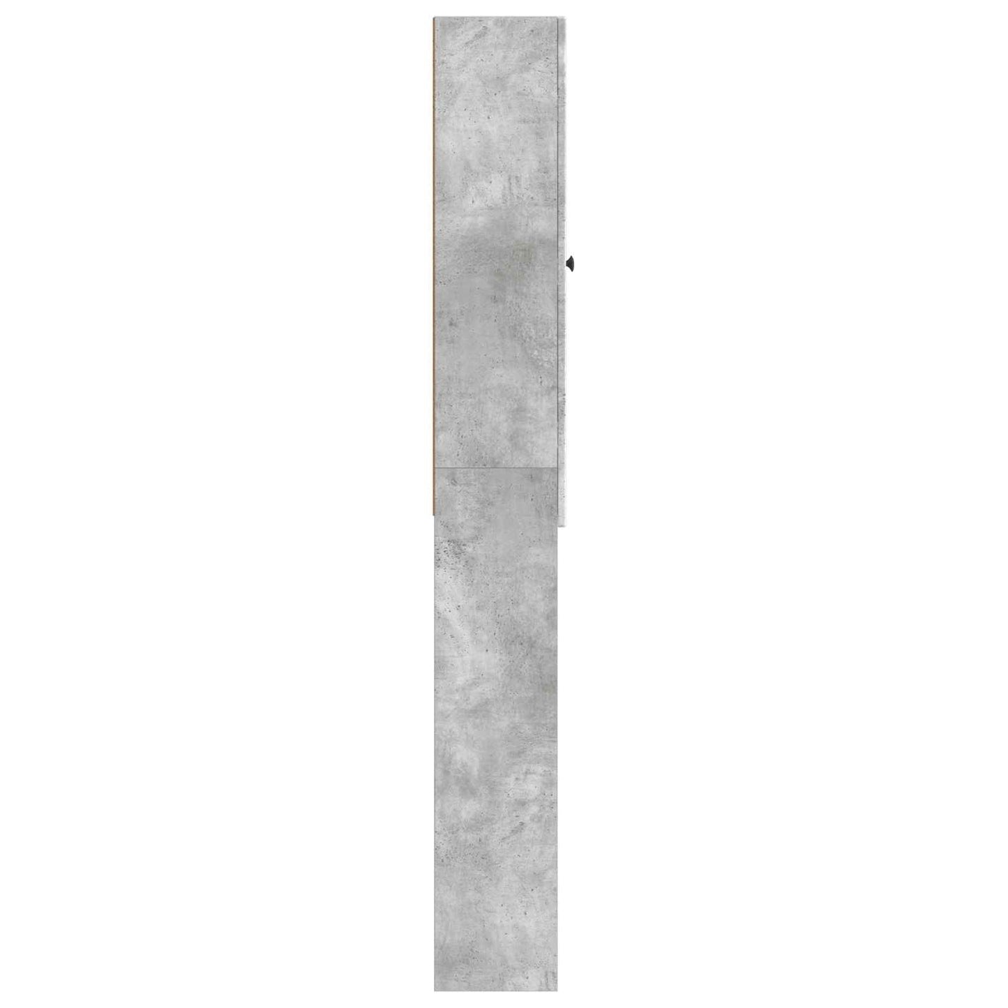 Toalett skap EDE Betonggrå 66 x 25,5 x 190 cm Konstruert tre