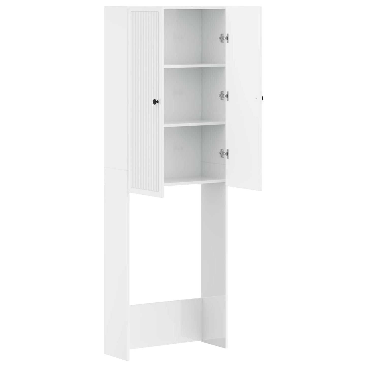 Toalett skap EDE Høgglans hvit 66 x 25,5 x 190 cm