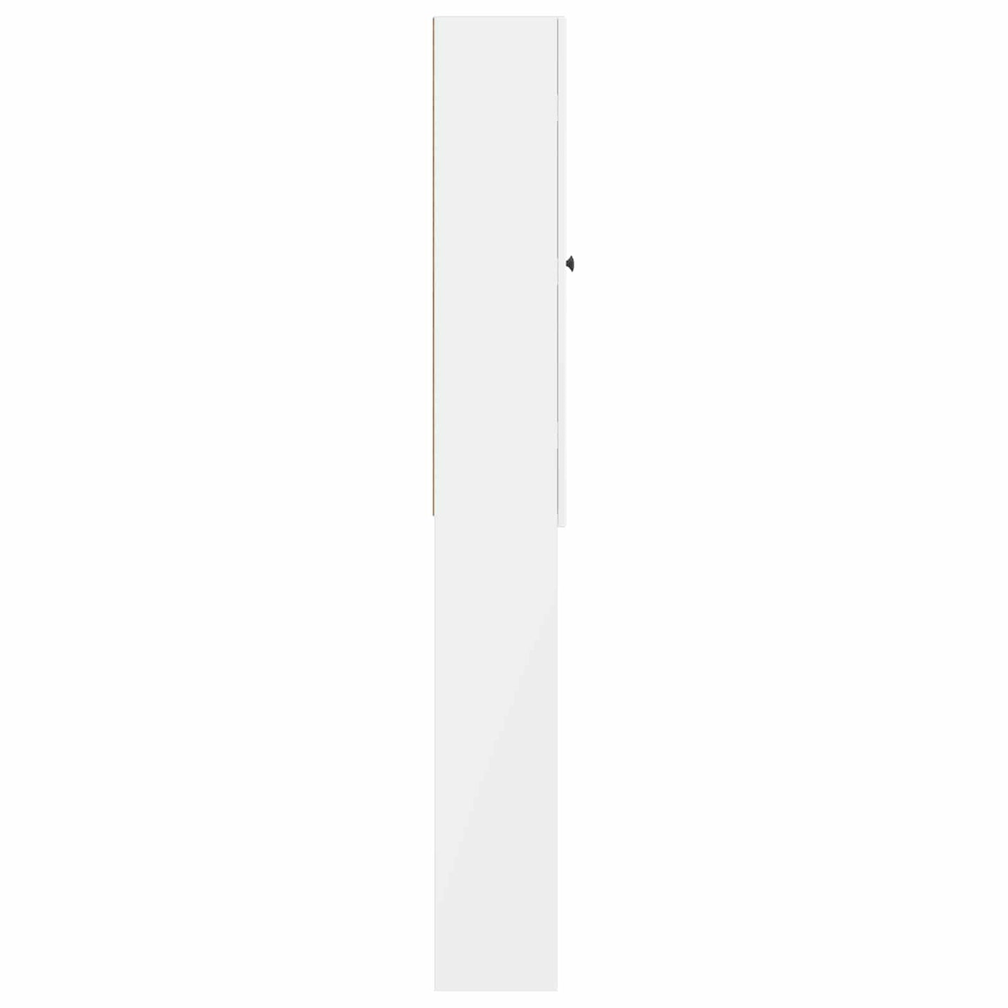Toalett skap EDE Høgglans hvit 66 x 25,5 x 190 cm