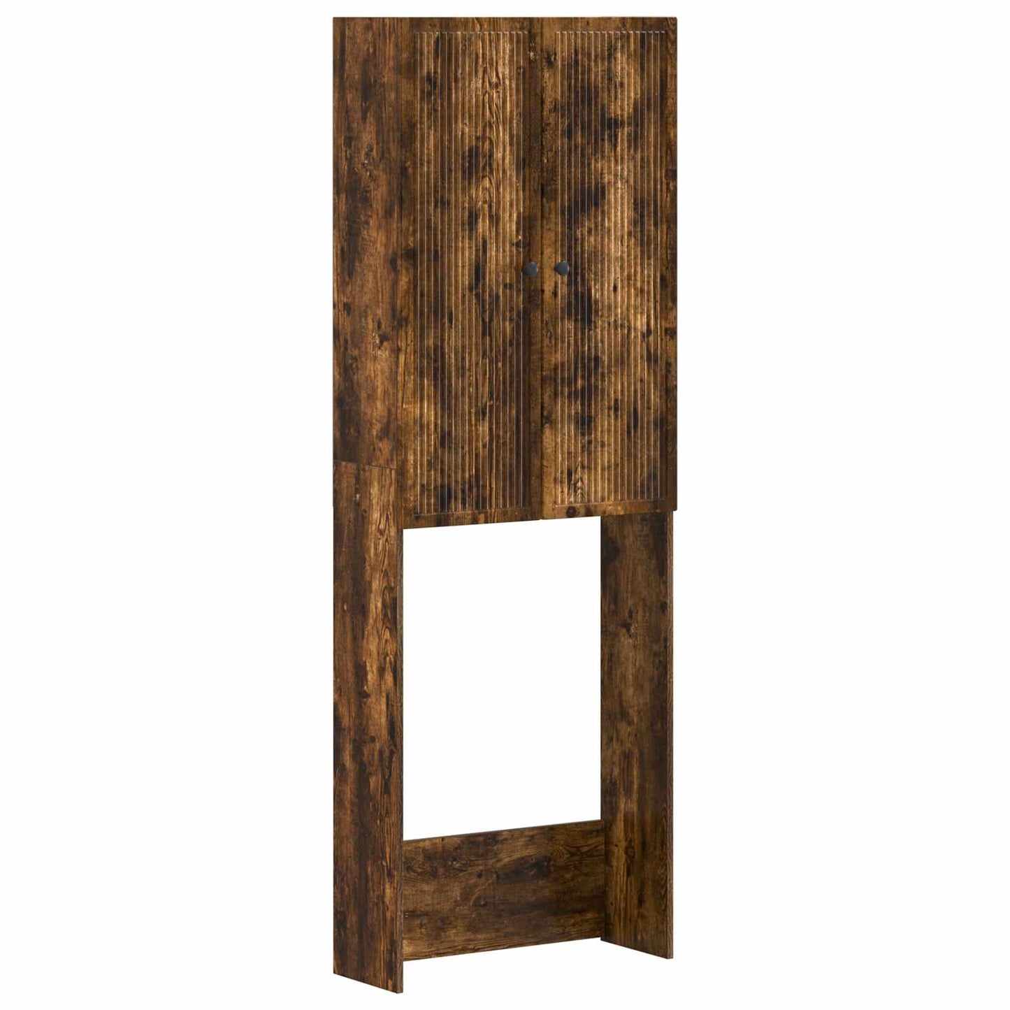 Toalett skap EDE Røkt Eik 66 x 25,5 x 190 cm Konstruert tre
