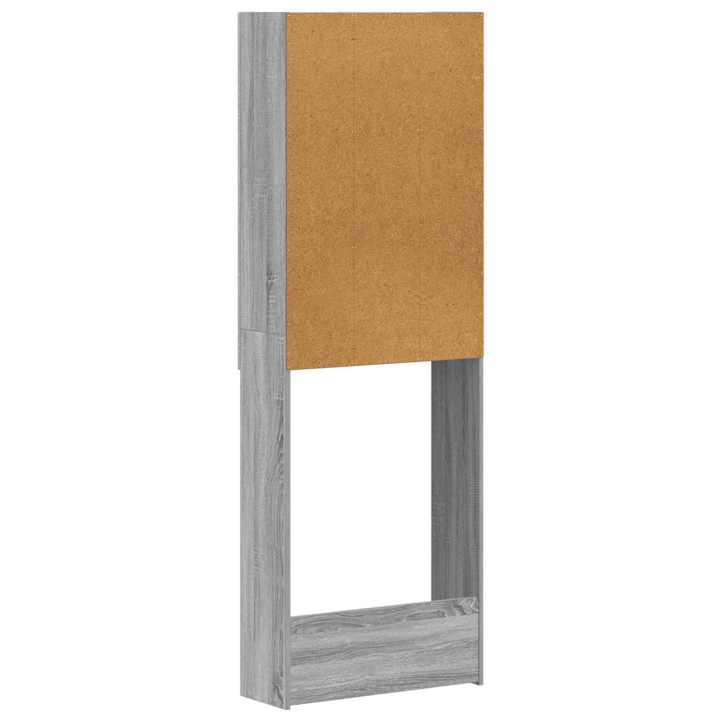 Toalett skap EDE Grå Sonoma 66 x 25,5 x 190 cm Konstruert tre