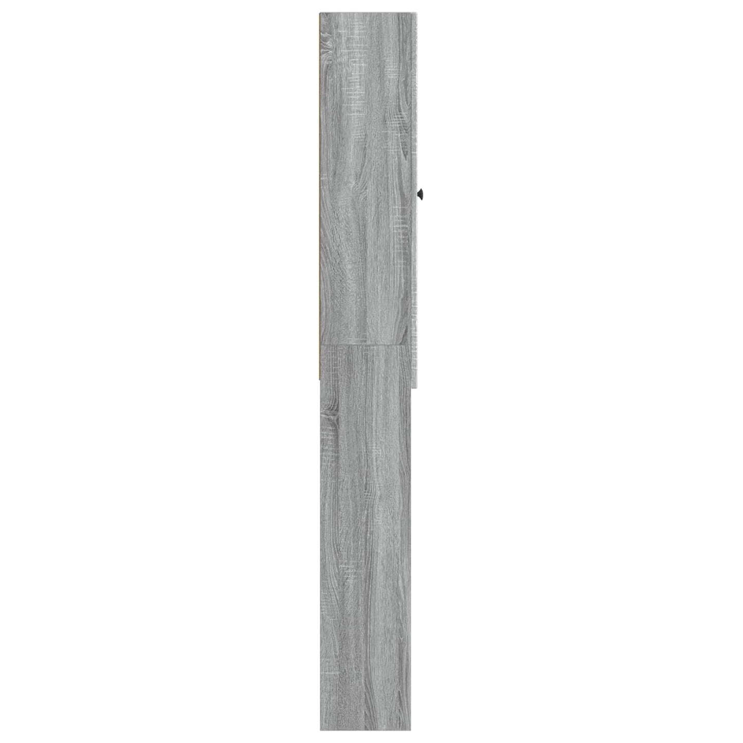 Toalett skap EDE Grå Sonoma 66 x 25,5 x 190 cm Konstruert tre