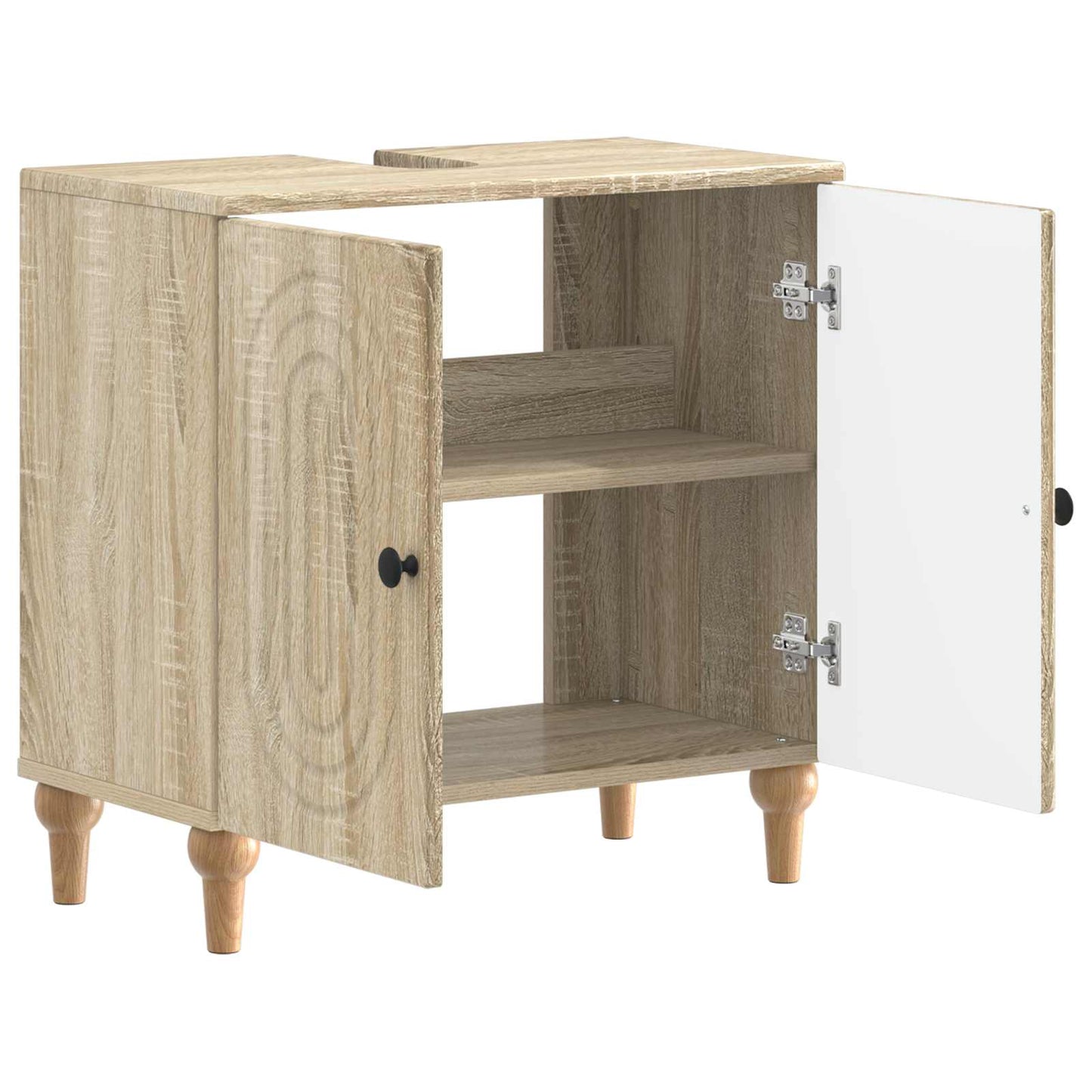 Baderomsvaskeskap ALKMAAR Sonoma eik 59,5 x 31,5 x 59 cm
