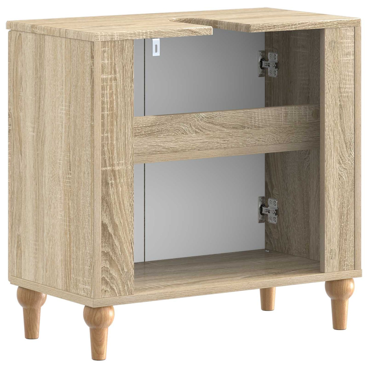 Baderomsvaskeskap ALKMAAR Sonoma eik 59,5 x 31,5 x 59 cm