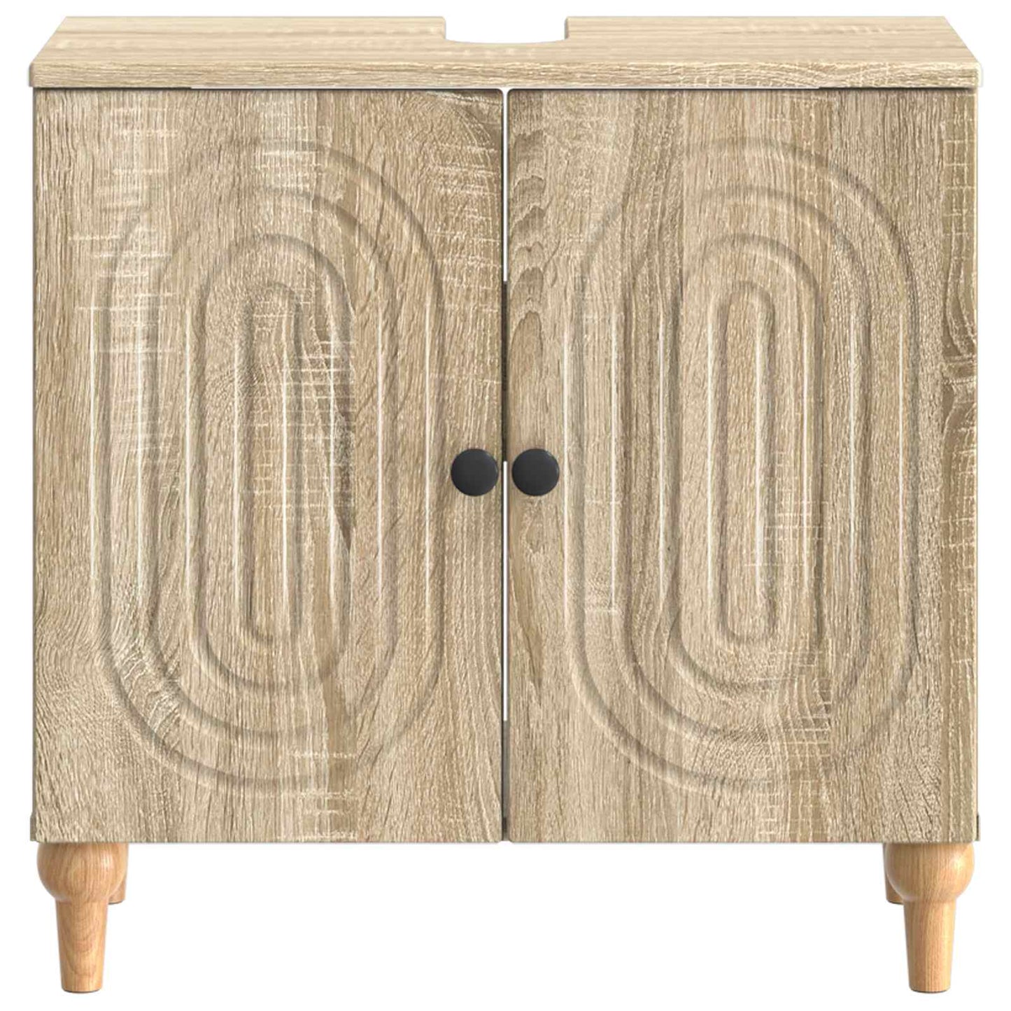 Baderomsvaskeskap ALKMAAR Sonoma eik 59,5 x 31,5 x 59 cm