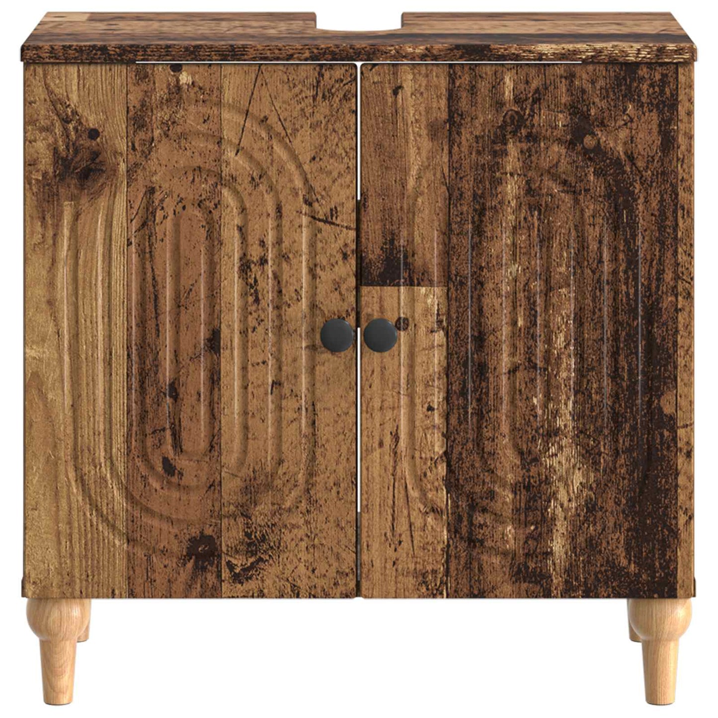 Baderomsvaskeskap ALKMAAR Gammelt tre 59,5 x 31,5 x 59 cm