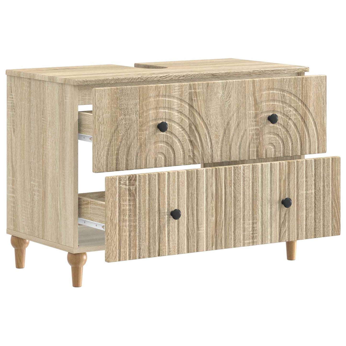 Baderomsvaskeskap ALKMAAR Sonoma eik 82 x 41 x 59 cm