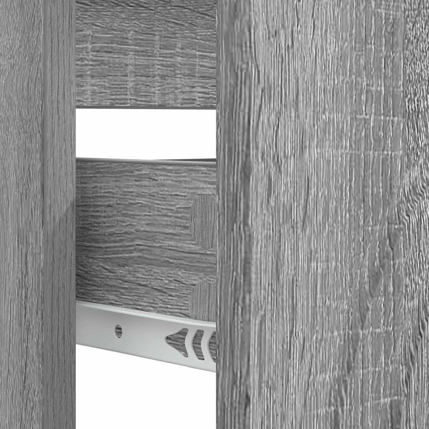 Baderomsvaskeskap ALKMAAR Grå Sonoma 82 x 41 x 59 cm