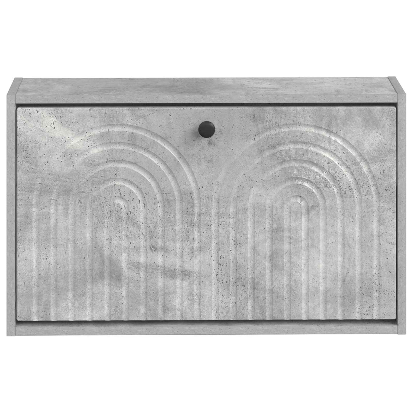 Vegghengt skoskap ALKMAAR 71 x 17 x 43 cm Konstruert tre
