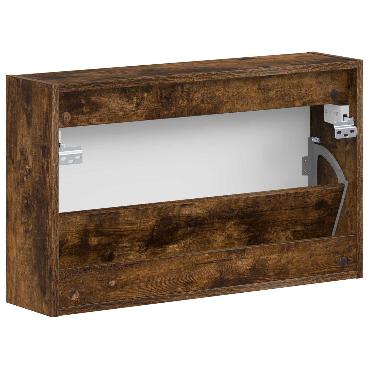 Vegghengt skoskap ALKMAAR 71 x 17 x 43 cm Konstruert tre