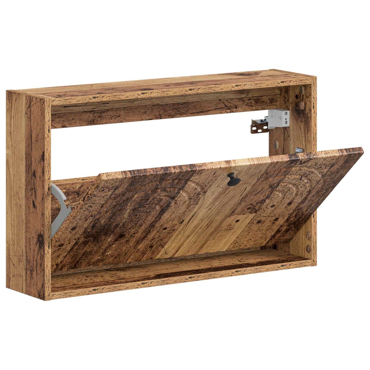 Vegghengt skoskap ALKMAAR 71 x 17 x 43 cm Konstruert tre