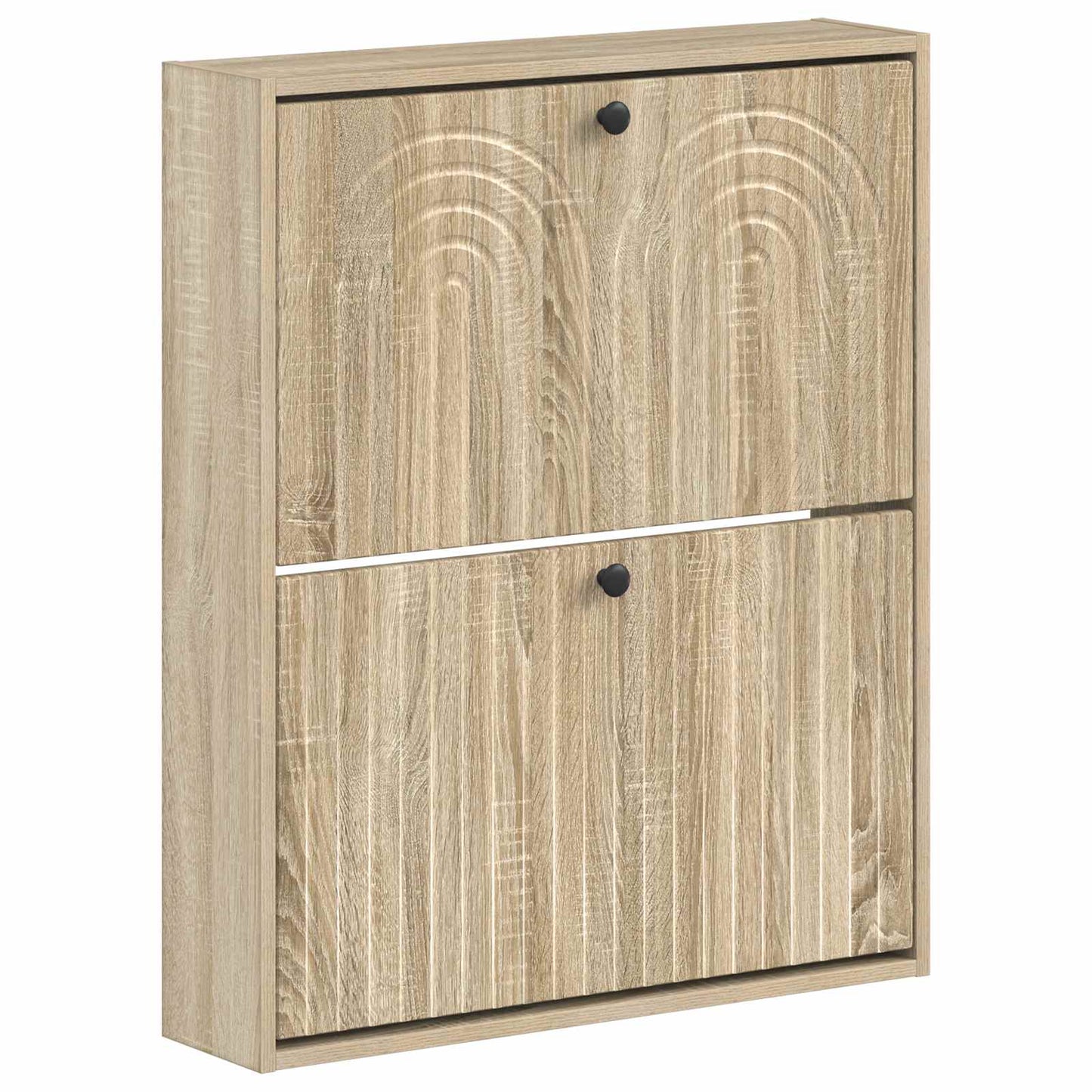 Vegghengt skoskap ALKMAAR 71 x 17 x 86 cm Konstruert tre
