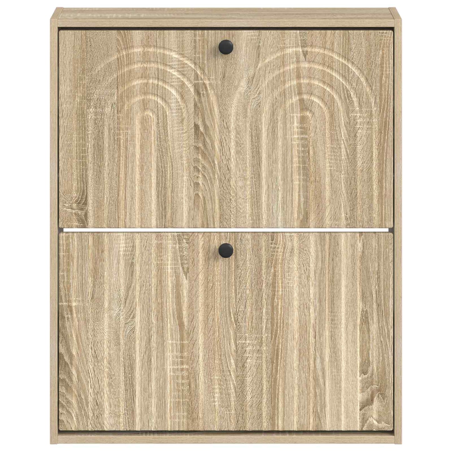 Vegghengt skoskap ALKMAAR 71 x 17 x 86 cm Konstruert tre