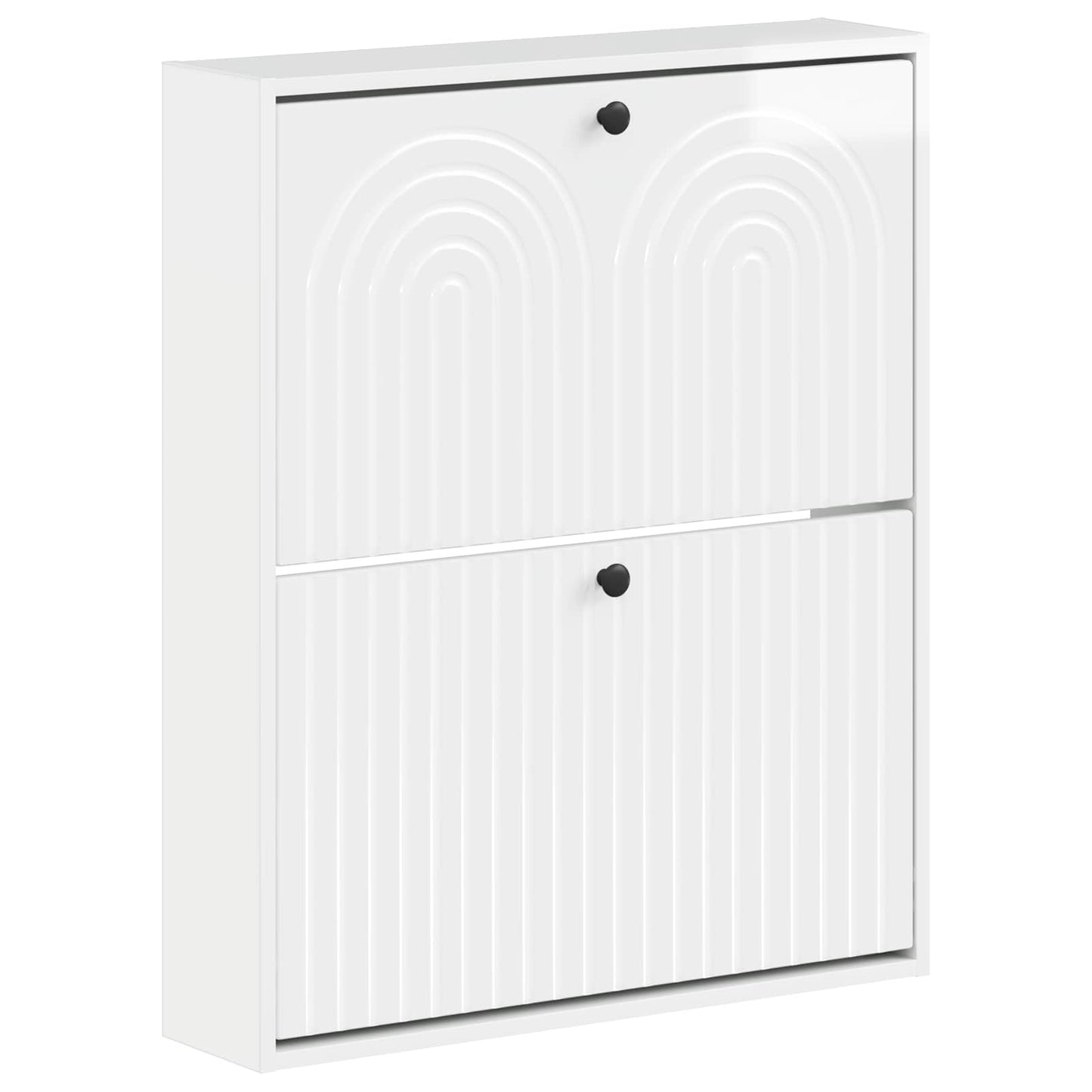 Vegghengt skoskap ALKMAAR 71 x 17 x 86 cm Konstruert tre