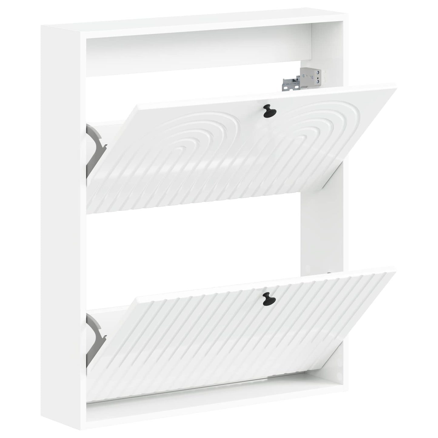 Vegghengt skoskap ALKMAAR 71 x 17 x 86 cm Konstruert tre