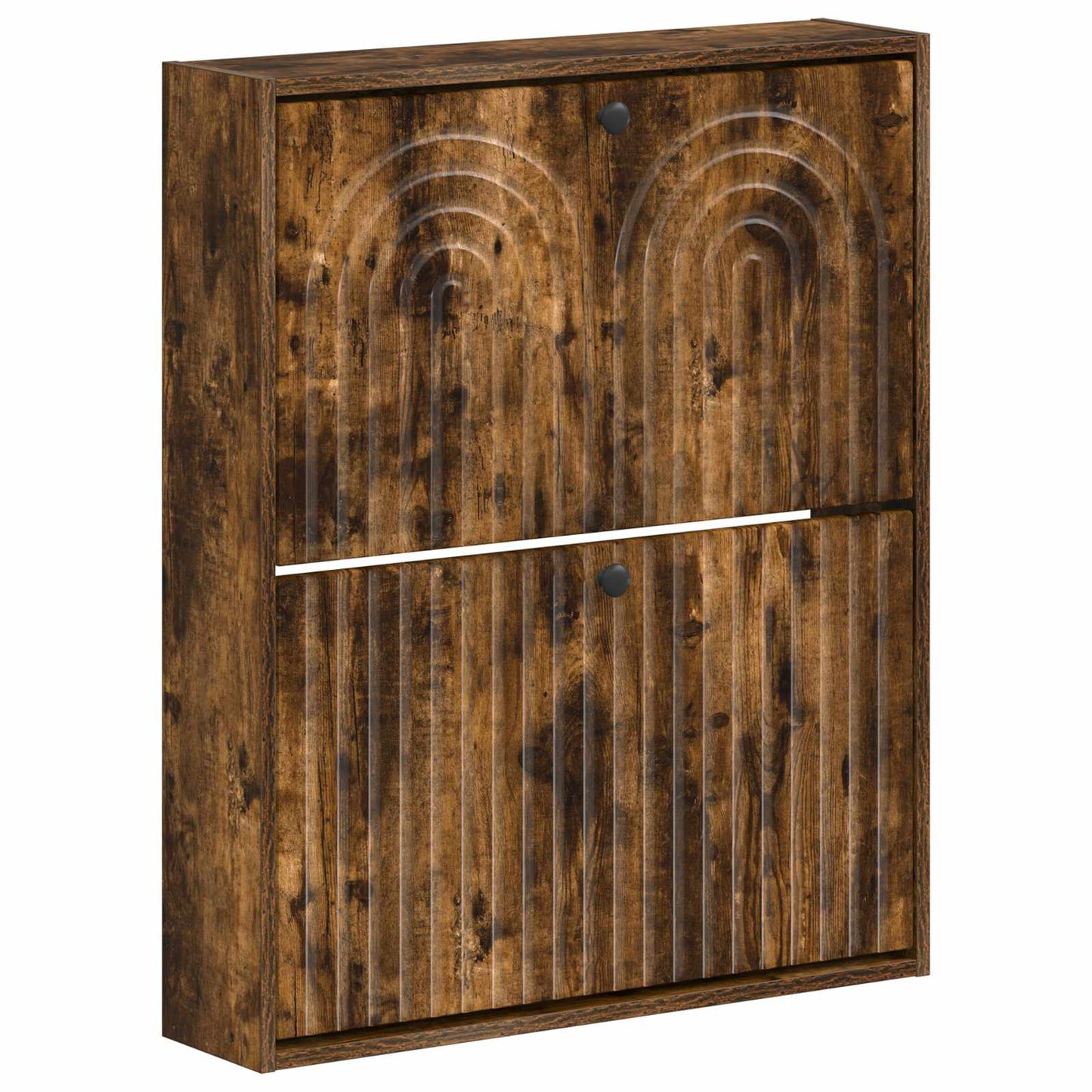 Vegghengt skoskap ALKMAAR 71 x 17 x 86 cm Konstruert tre