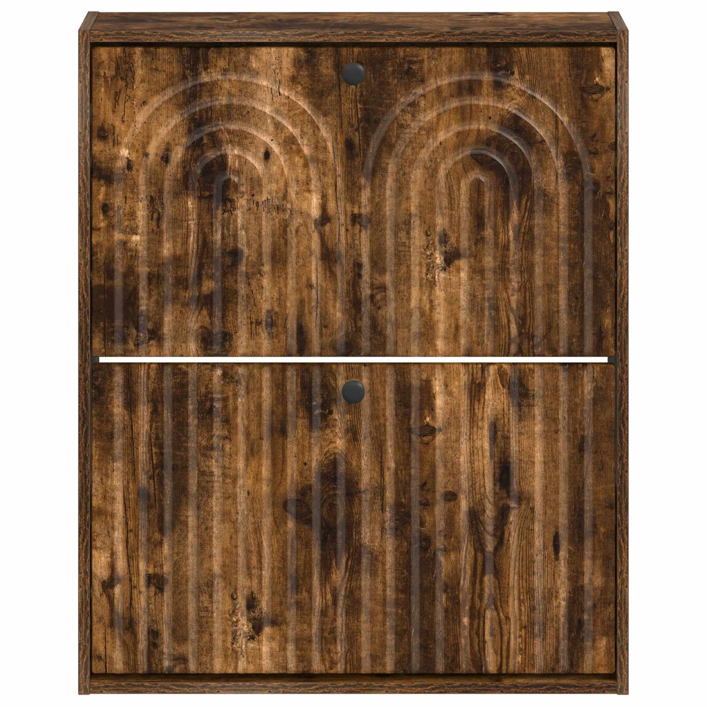 Vegghengt skoskap ALKMAAR 71 x 17 x 86 cm Konstruert tre