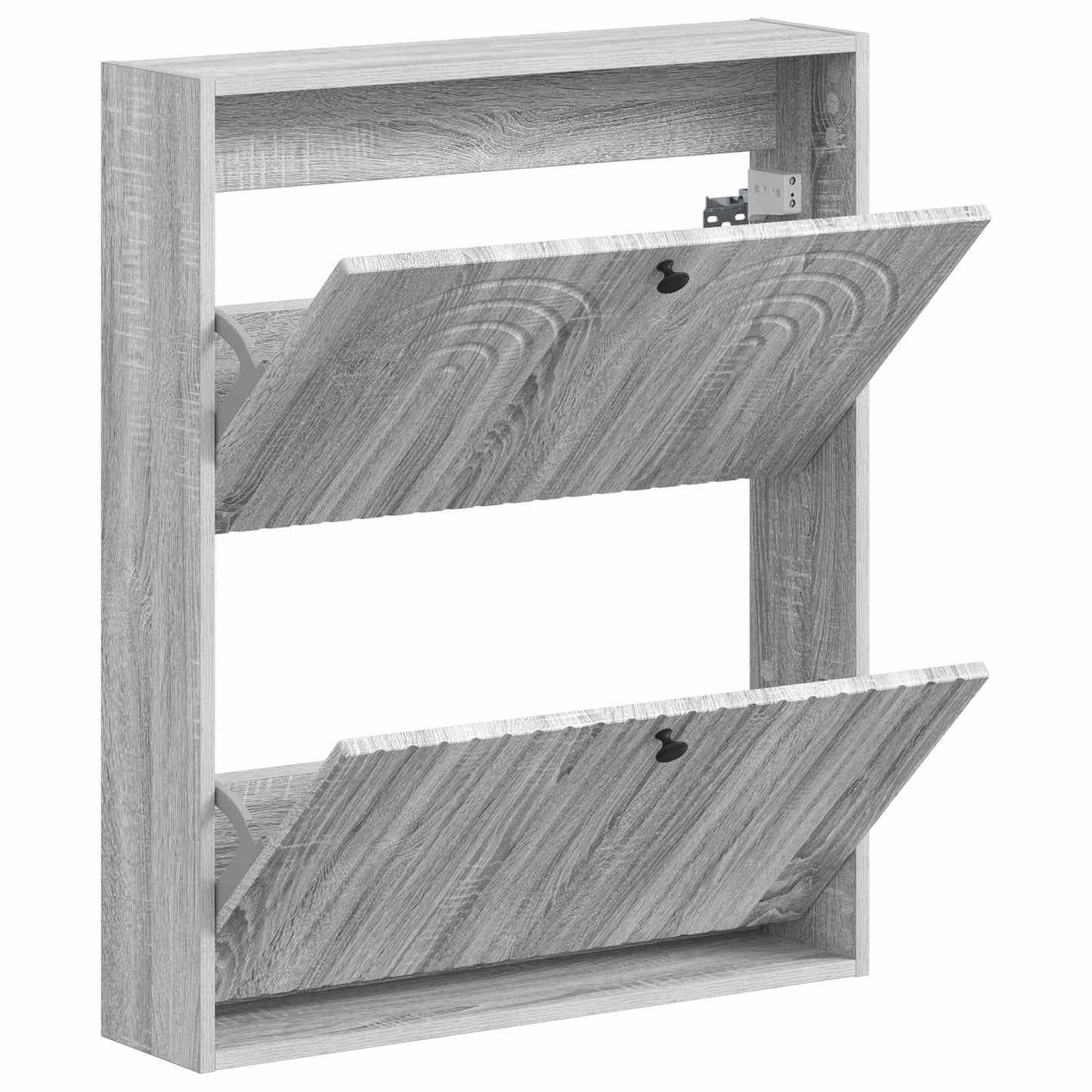Vegghengt skoskap ALKMAAR 71 x 17 x 86 cm Konstruert tre