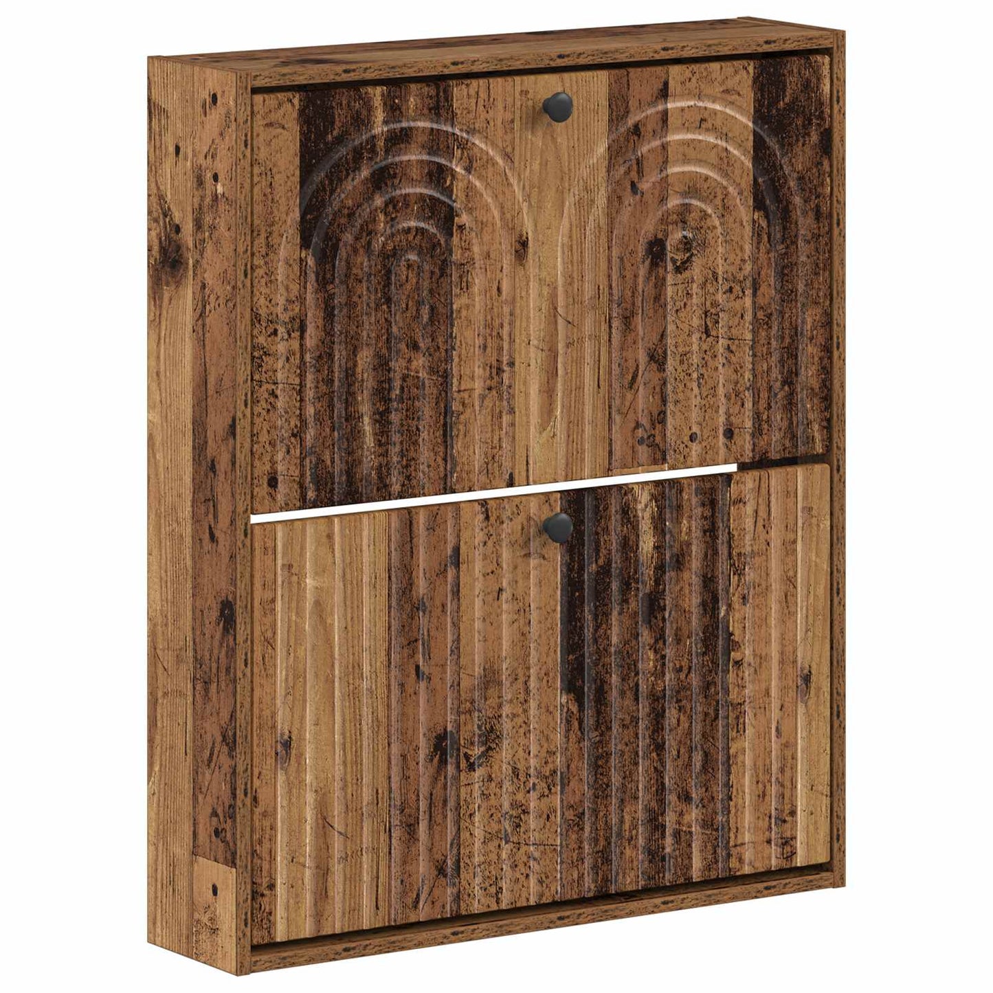 Vegghengt skoskap ALKMAAR 71 x 17 x 86 cm Konstruert tre