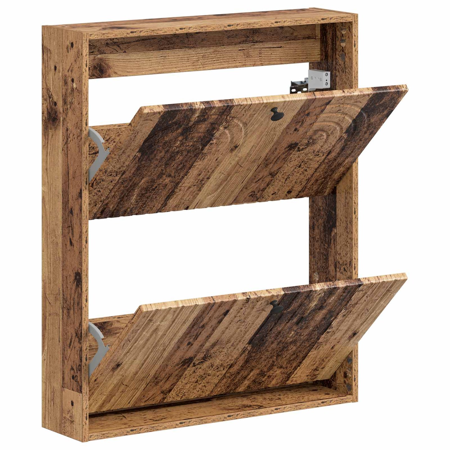 Vegghengt skoskap ALKMAAR 71 x 17 x 86 cm Konstruert tre