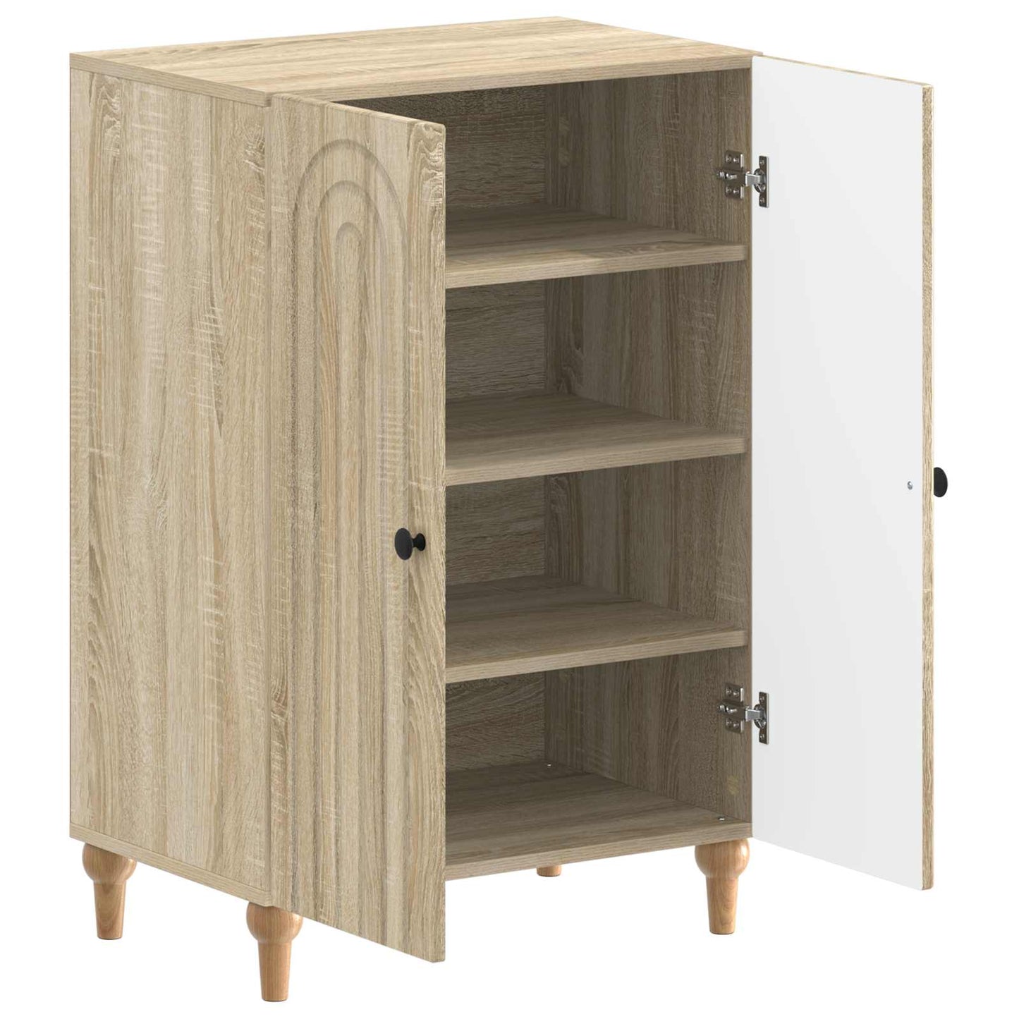 Sko Skap ALKMAAR 59,5 x 39,5 x 90 cm Konstruert tre Sonoma eik
