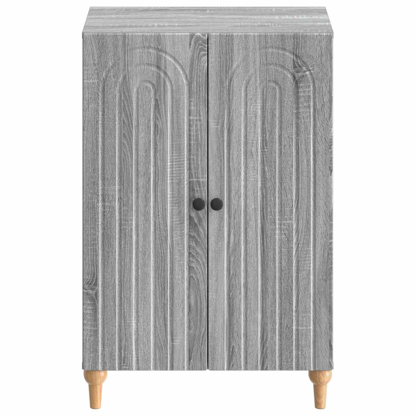 Sko Skap ALKMAAR 59,5 x 39,5 x 90 cm Konstruert tre Grå Sonoma