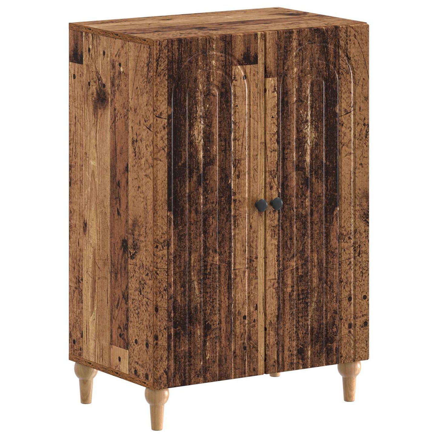 Sko Skap ALKMAAR 59,5 x 39,5 x 90 cm Konstruert tre Gammelt tre