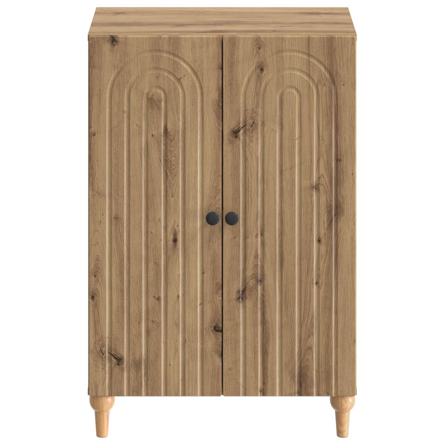 Sko Skap ALKMAAR 59,5 x 39,5 x 90 cm Konstruert tre Artisan eik