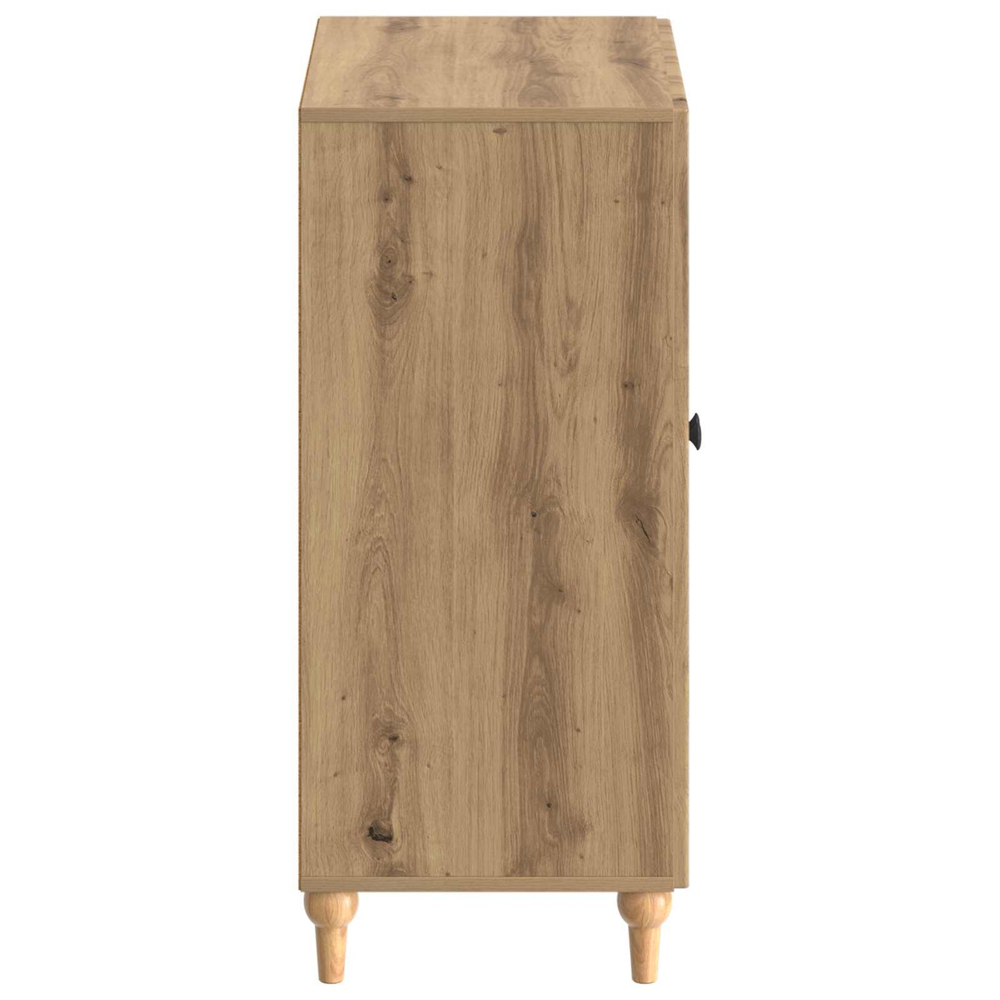 Sko Skap ALKMAAR 59,5 x 39,5 x 90 cm Konstruert tre Artisan eik
