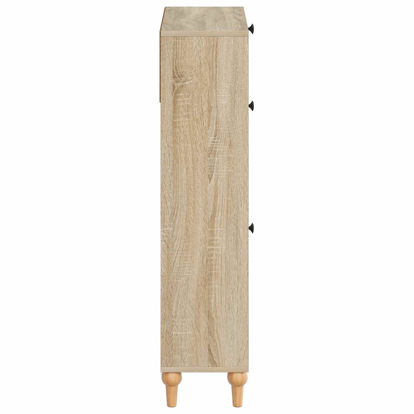 Sko Skap ALKMAAR 78 x 24 x 103 cm Konstruert tre Sonoma eik