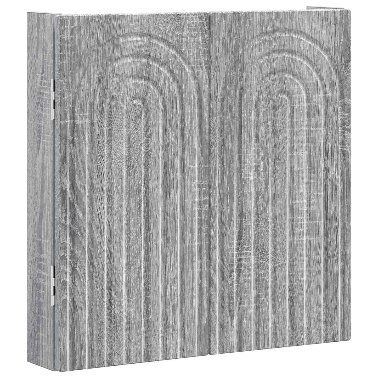 Dartbrettskap ALKMAAR Grå Sonoma 52,5 x 10,5 x 53,5 cm