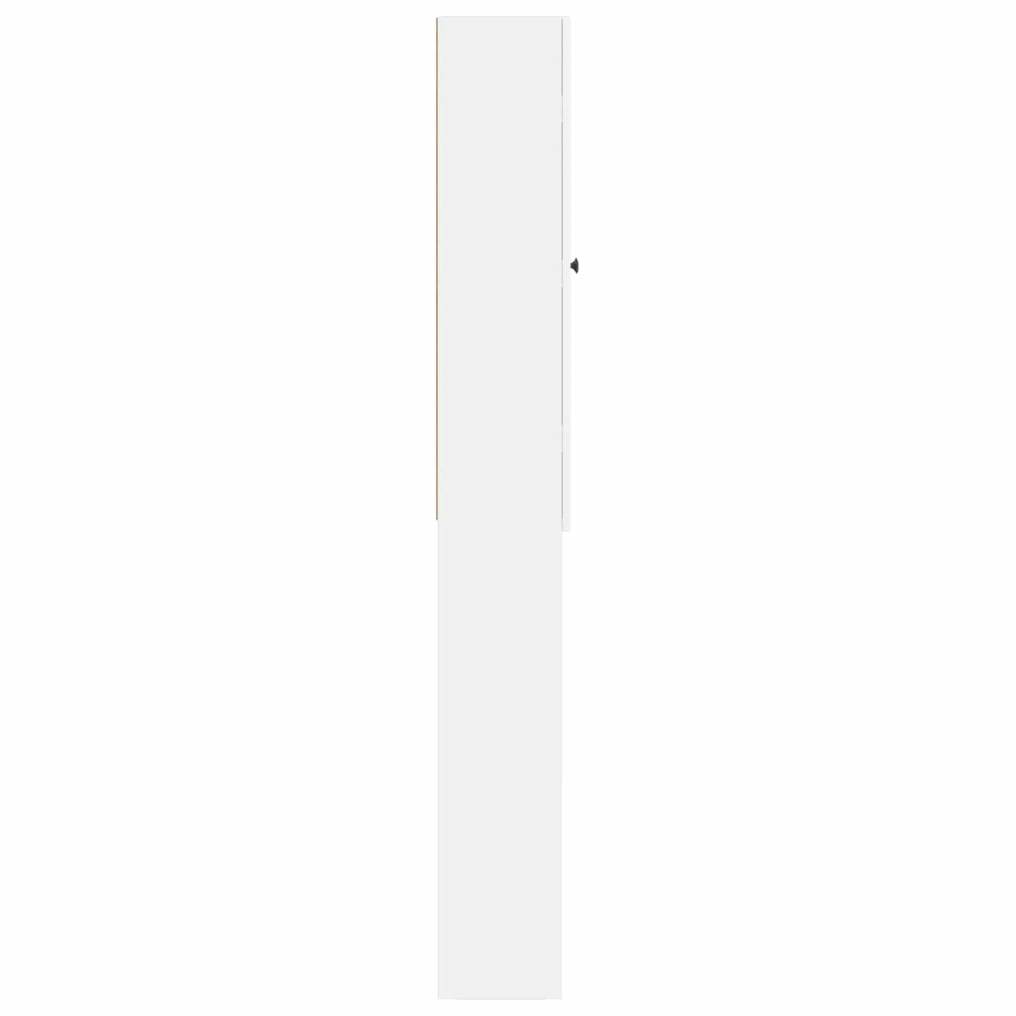 Toalett skap ALKMAAR Hvit 66 x 25,5 x 190 cm Konstruert tre
