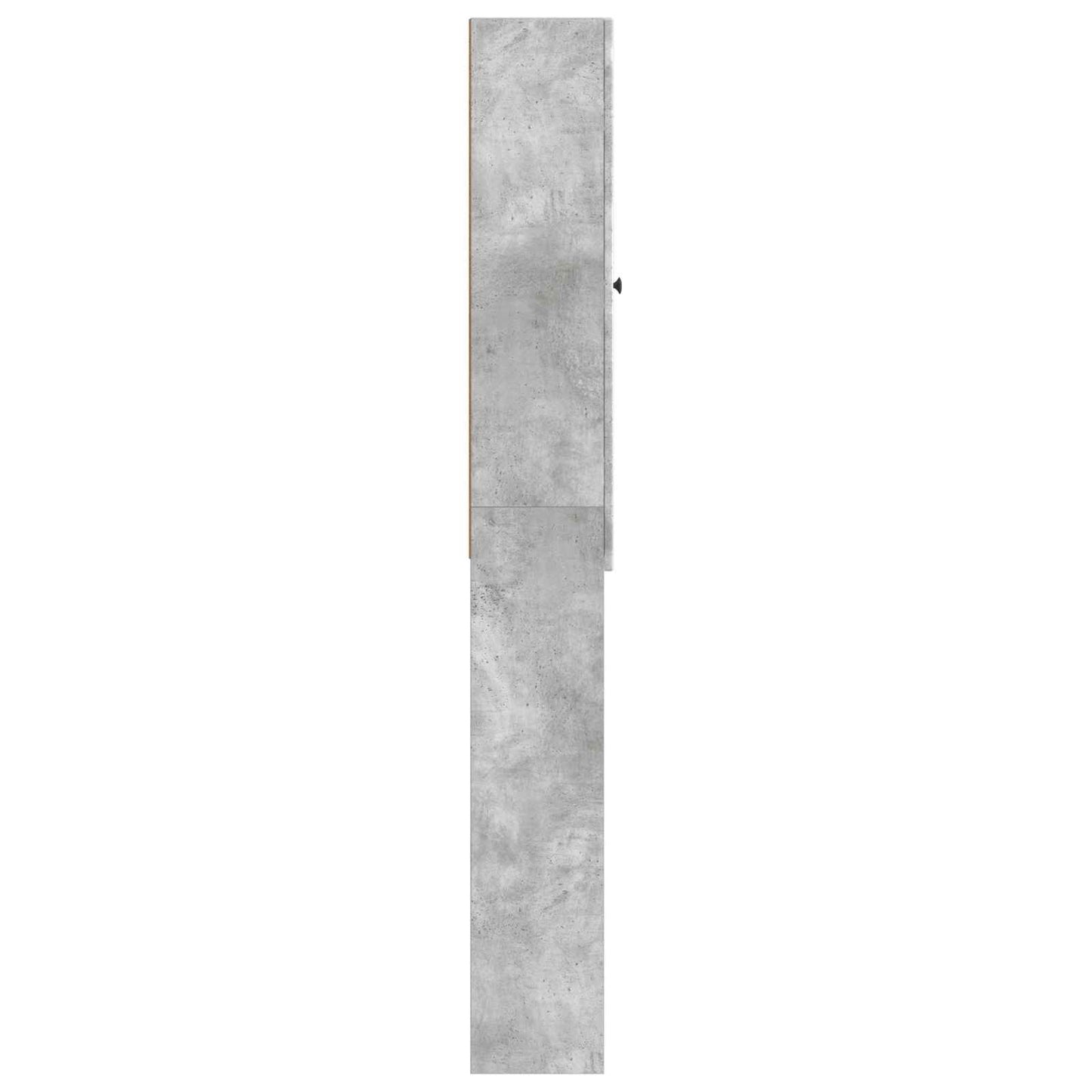 Toalett skap ALKMAAR Betonggrå 66 x 25,5 x 190 cm