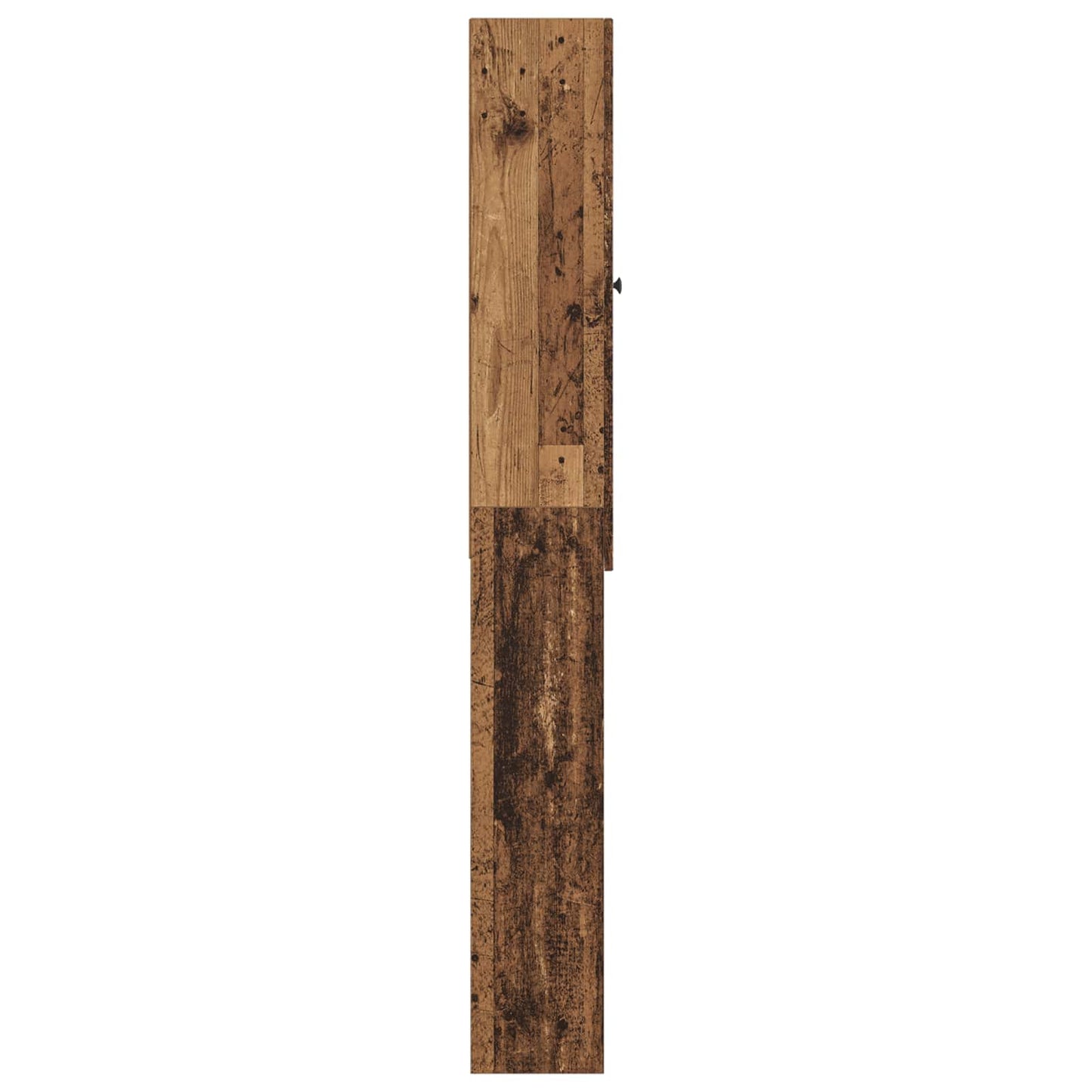 Toalett skap ALKMAAR Gammelt tre 66 x 25,5 x 190 cm