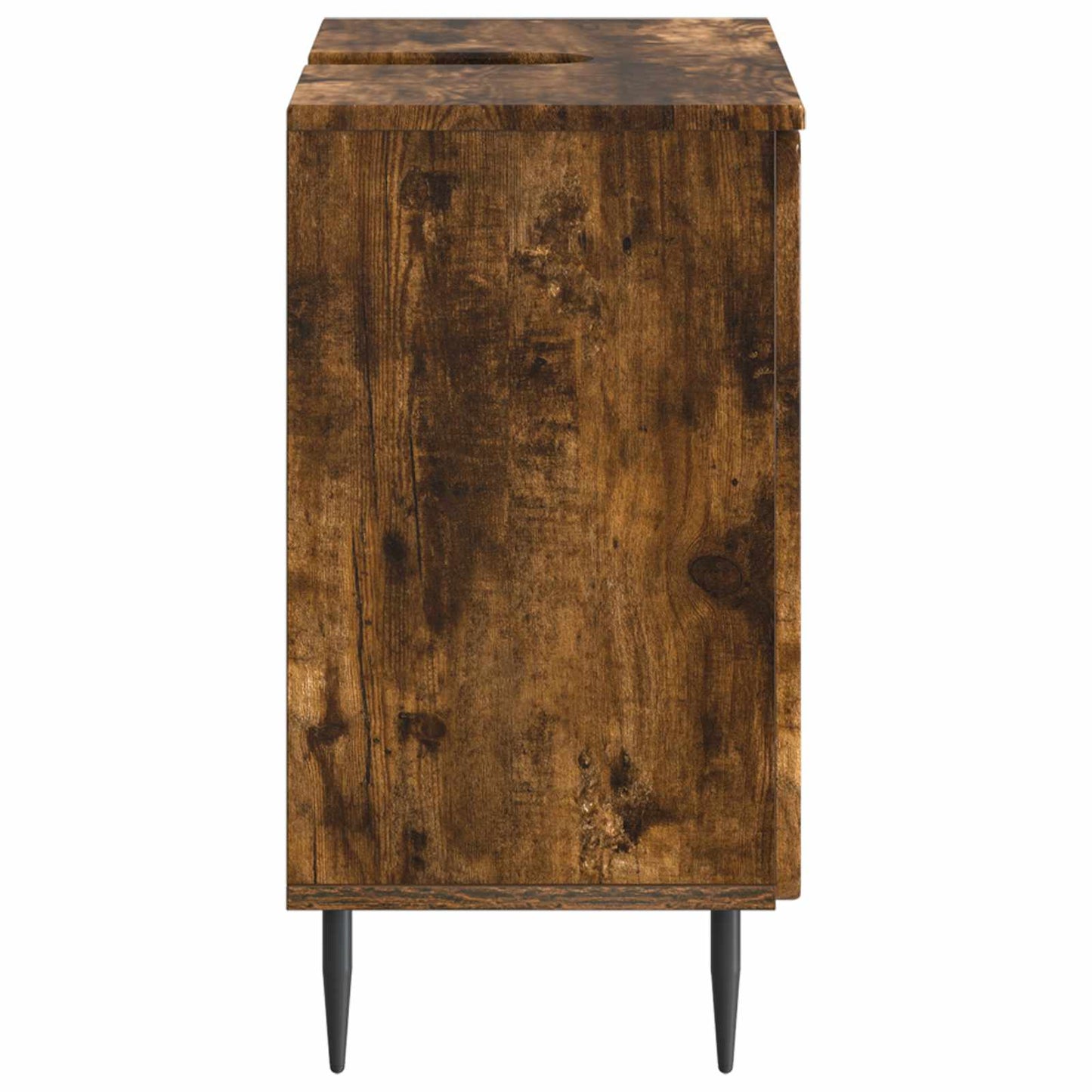 Baderomsvaskeskap ZWOLLE Røkt Eik 59,5 x 31,5 x 59 cm