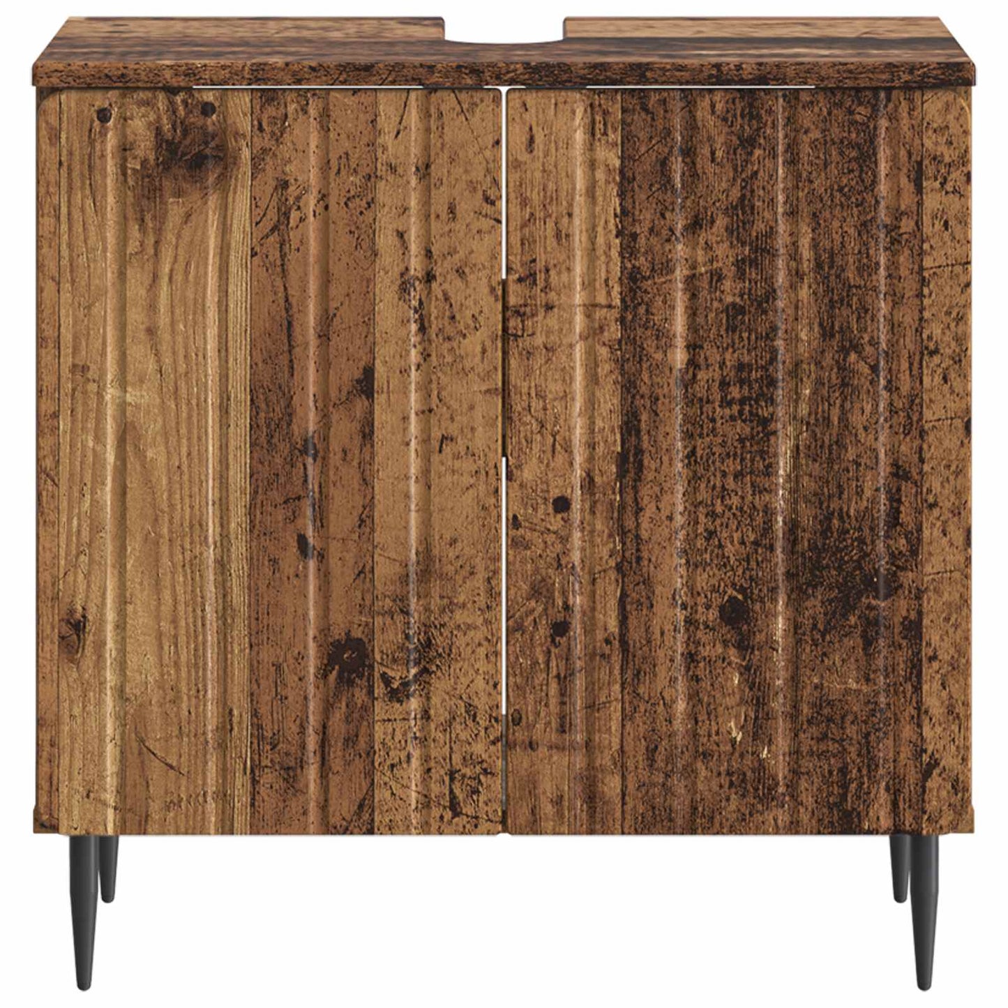 Baderomsvaskeskap ZWOLLE Gammelt tre 59,5 x 31,5 x 59 cm