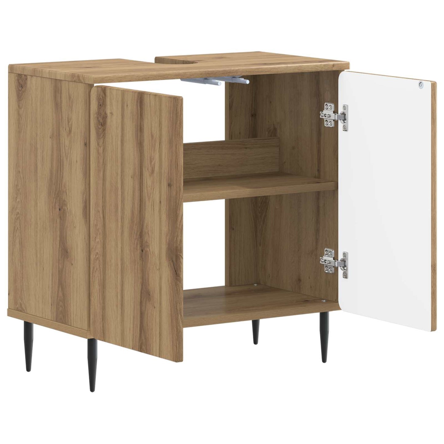 Baderomsvaskeskap ZWOLLE Artisan eik 59,5 x 31,5 x 59 cm