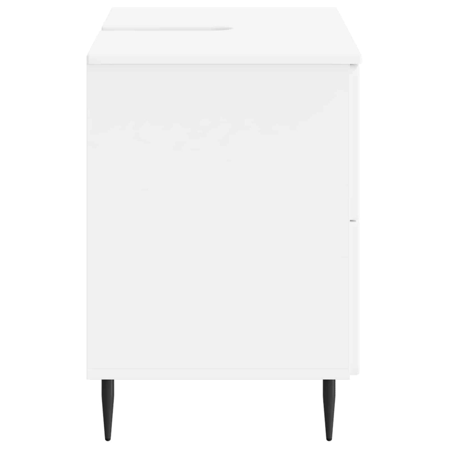 Baderomsvaskeskap ZWOLLE Hvit 82 x 41 x 58,5 cm Konstruert tre