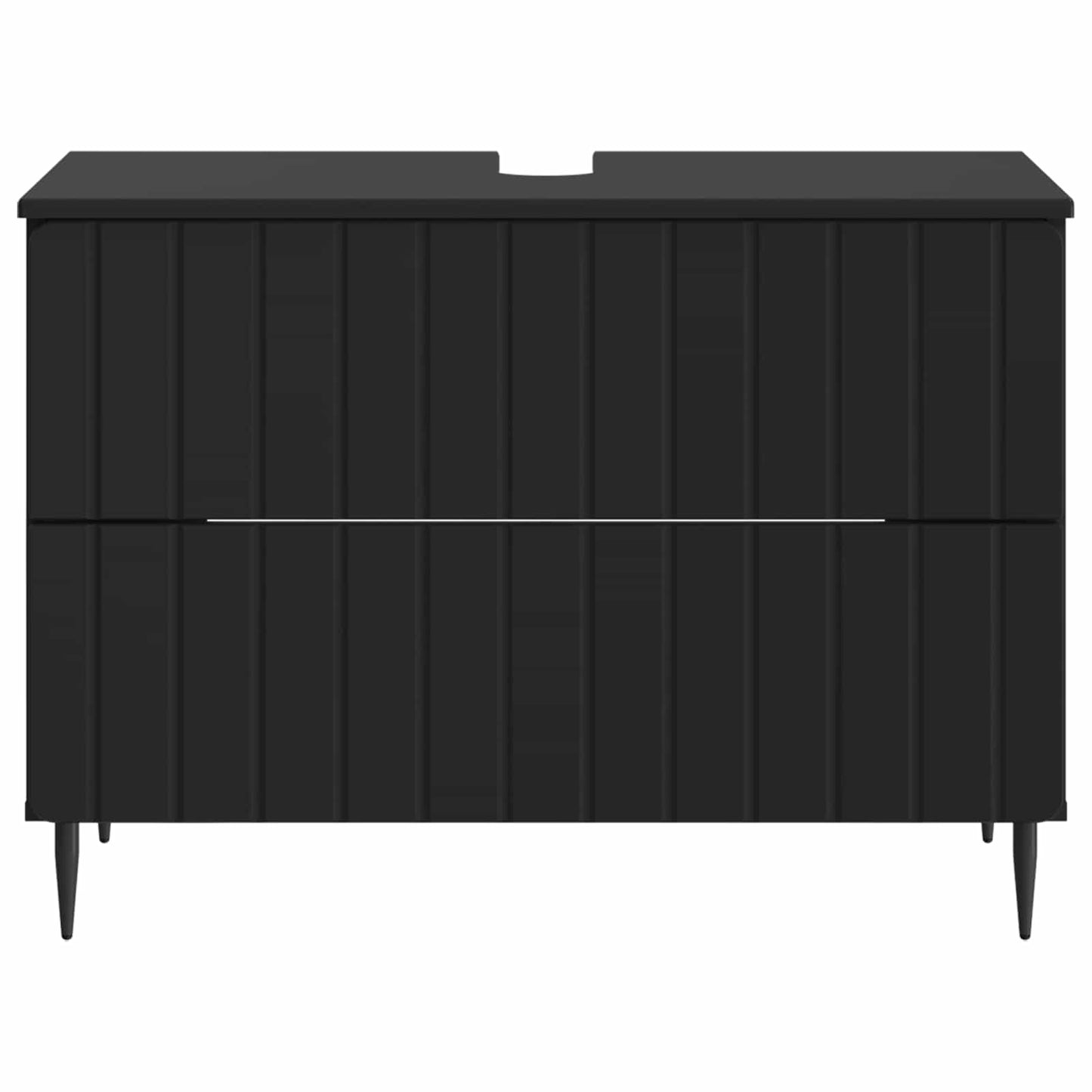 Baderomsvaskeskap ZWOLLE Svart 82 x 41 x 58,5 cm Konstruert tre