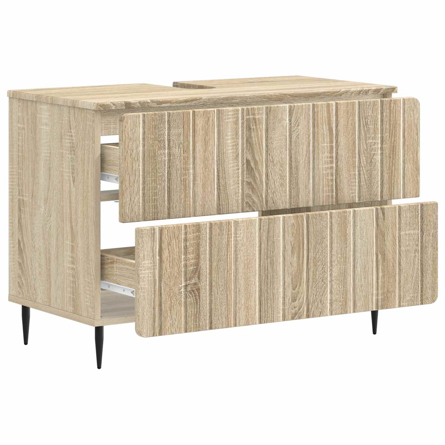 Baderomsvaskeskap ZWOLLE Sonoma eik 82 x 41 x 58,5 cm