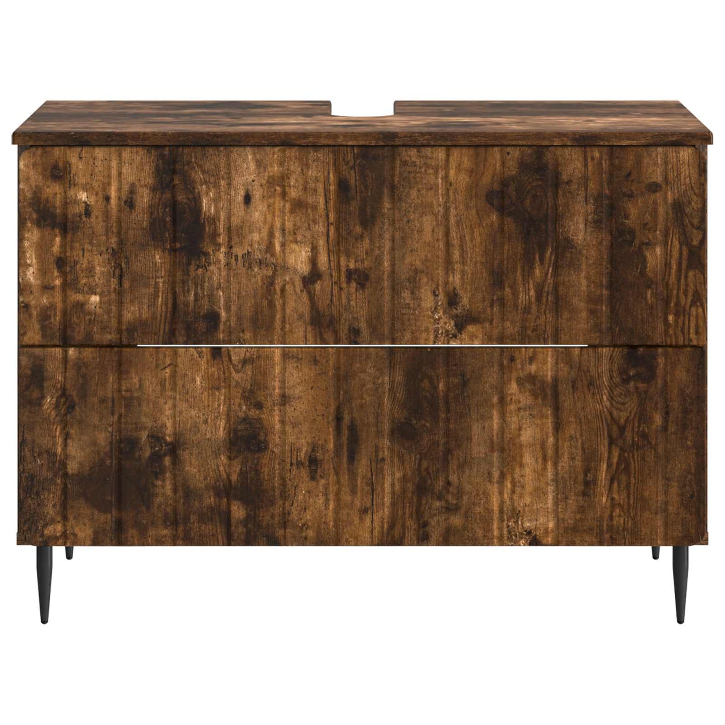 Baderomsvaskeskap ZWOLLE Røkt Eik 82 x 41 x 58,5 cm