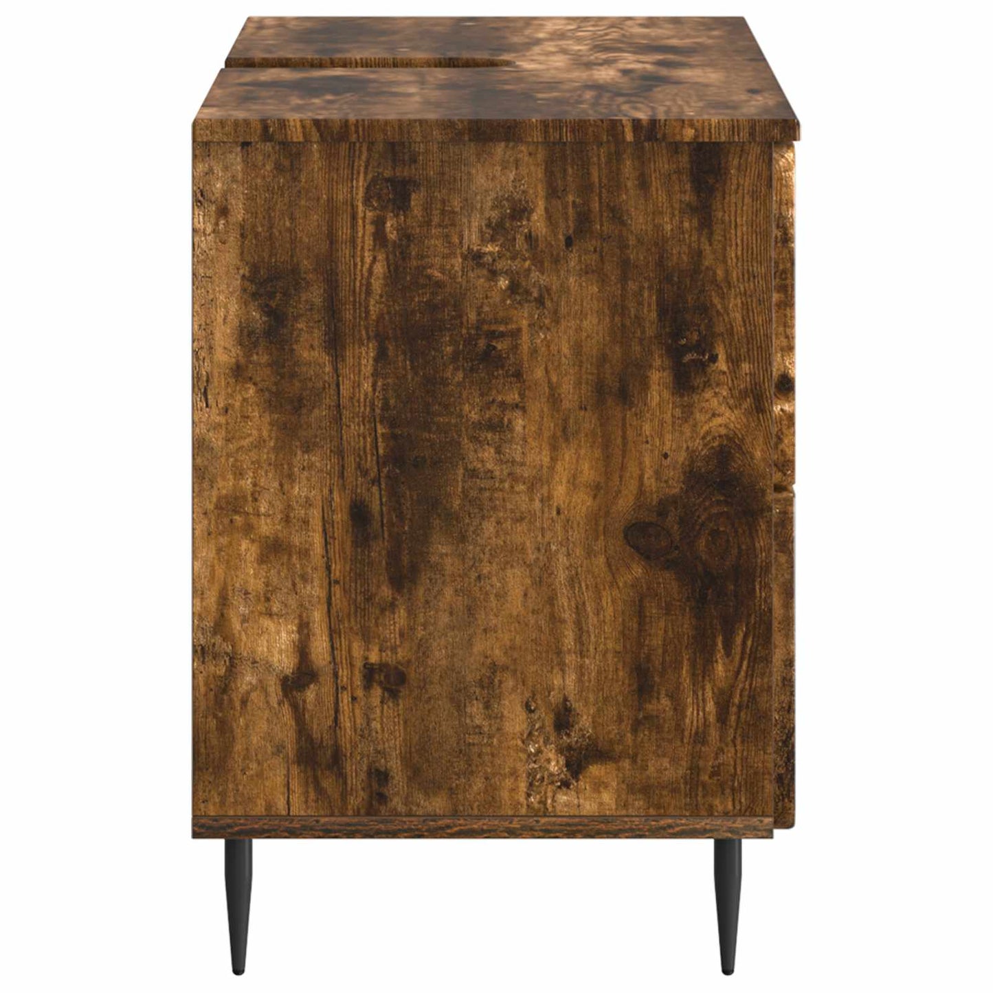 Baderomsvaskeskap ZWOLLE Røkt Eik 82 x 41 x 58,5 cm