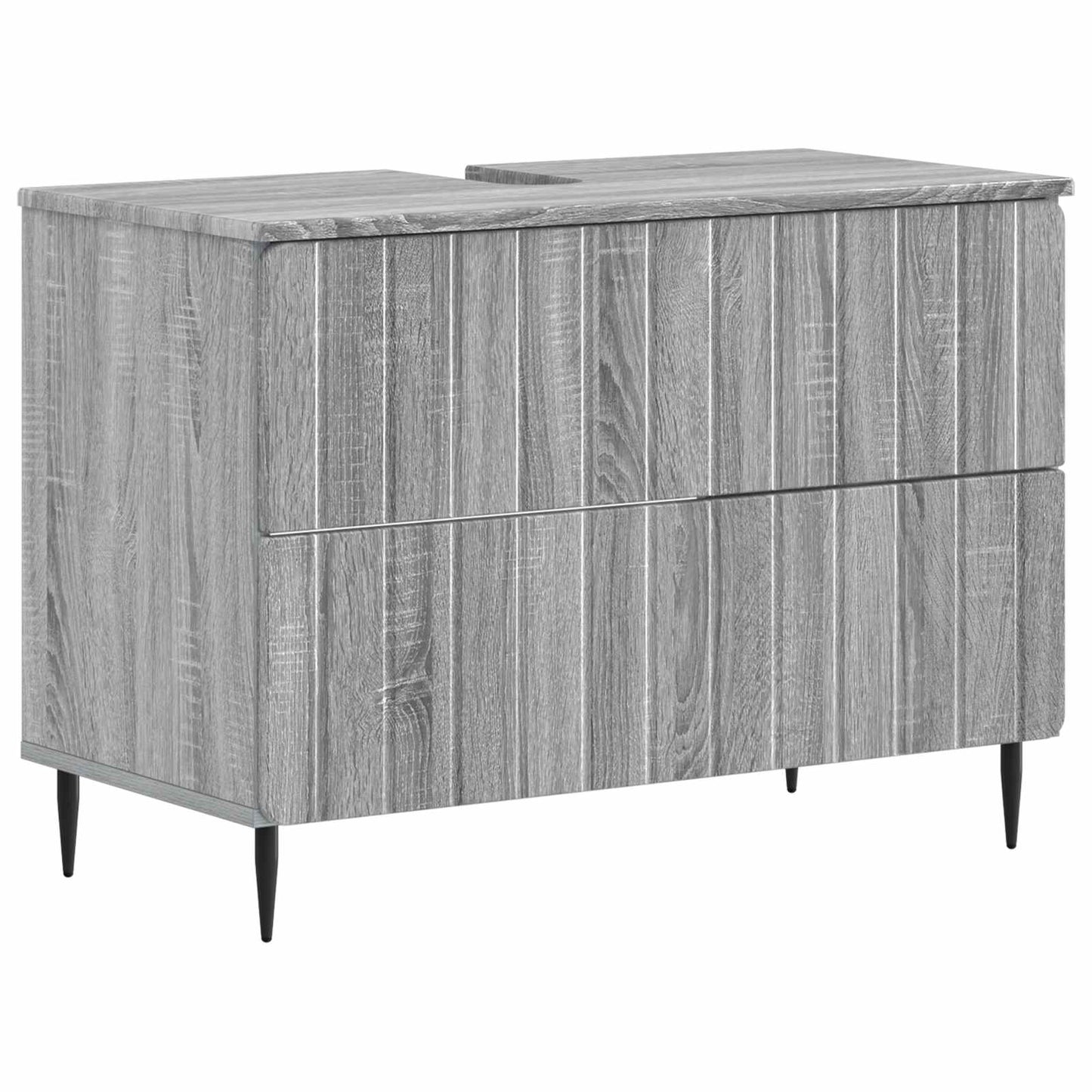 Baderomsvaskeskap ZWOLLE Grå Sonoma 82 x 41 x 58,5 cm