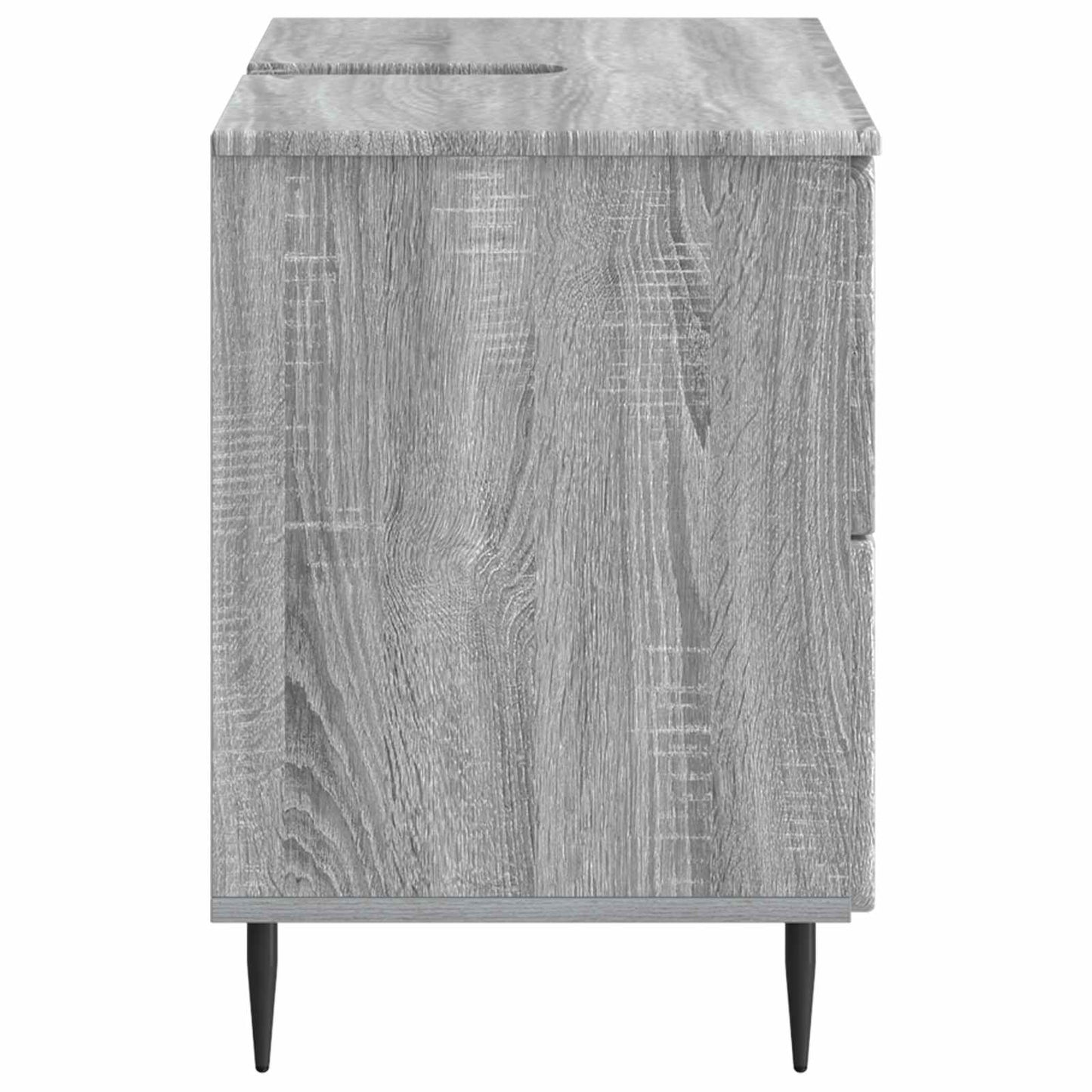 Baderomsvaskeskap ZWOLLE Grå Sonoma 82 x 41 x 58,5 cm