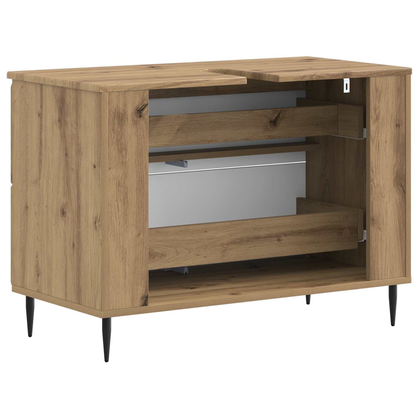Baderomsvaskeskap ZWOLLE Artisan eik 82 x 41 x 58,5 cm