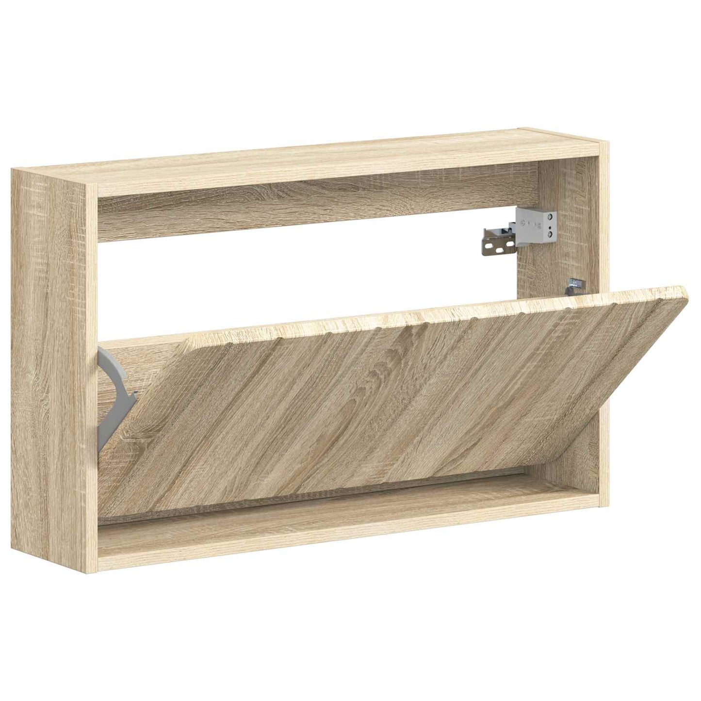 Vegghengt skoskap ZWOLLE 71 x 17 x 43 cm Konstruert tre